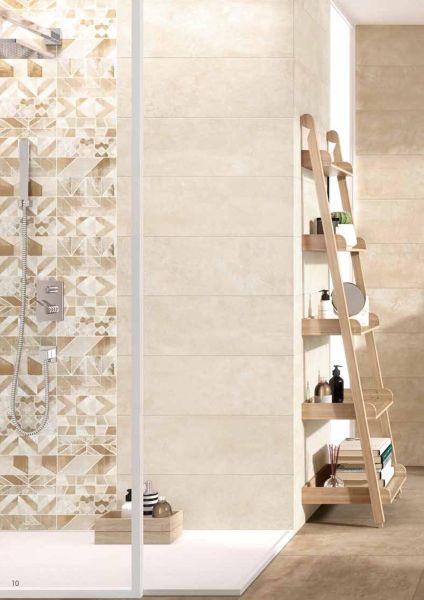 Rivestimento Effetto Cemento Prowall Beige/Sand 25x75 Chiaro Bitech CERAMICHEMIRANDA