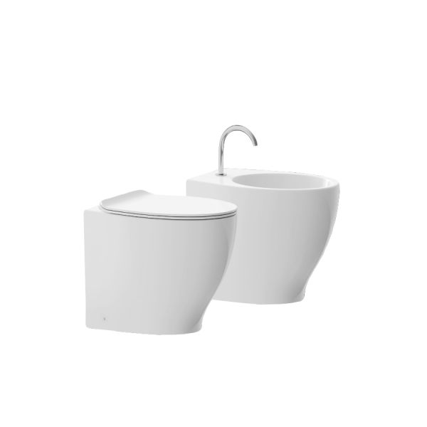 Vaso Moderno Rimless Filo Parete Gran Mascalzone Design Domus Falerii CERAMICHEMIRANDA