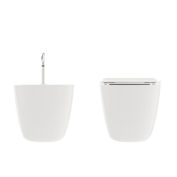 Vaso Sospeso Rimless Moderno Gran Mascalzone Design Domus Falerii CERAMICHEMIRANDA