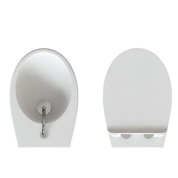 Set Sanitari Sospesi Coprivaso Slim Ammortizzato Moderni Gran Mascalzone CERAMICHEMIRANDA