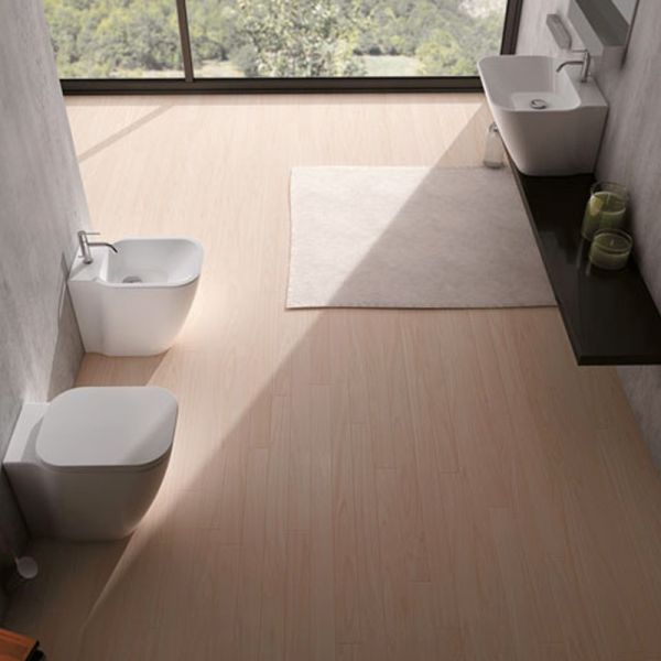 Vaso Senza Brida Moderno Filo parete Design F50 Special Rimless CERAMICHEMIRANDA