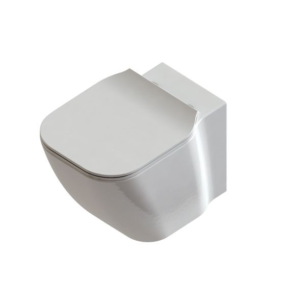 Vaso Senza Brida Moderno Sospeso Design F50 Special Rimless CERAMICHEMIRANDA