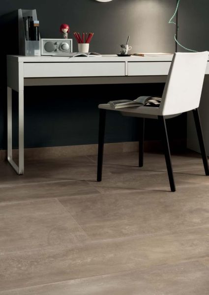 Pavimento Effetto Cemento Prowalk Sand 75x75 Rettificato Lappato Gres Porcellanato CERAMICHEMIRANDA