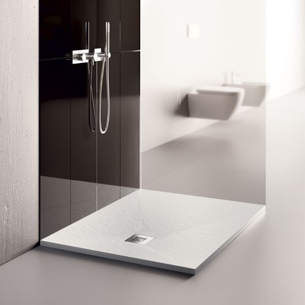 Piatto Doccia Eco Stone London 80x80 Colorato Slim H2,5cm CERAMICHEMIRANDA