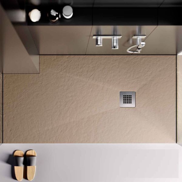 Piatto Doccia Eco Stone London 90x90 Colorato Slim H2,5cm CERAMICHEMIRANDA