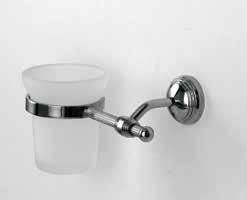 Porta Bicchiere Cromo Linea Mary Arredo Bagno CERAMICHEMIRANDA