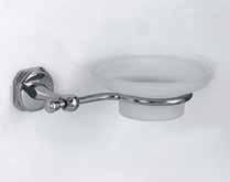 Porta Sapone Cromo Linea Gamma Arredo Bagno CERAMICHEMIRANDA