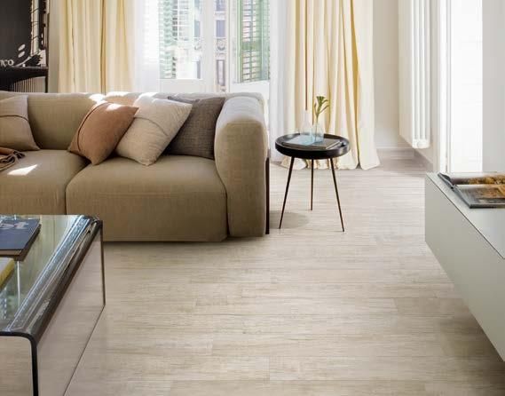 Pavimento Effetto Legno Easy Wood White 16,4x100 Gres Porcellanato CERAMICHEMIRANDA