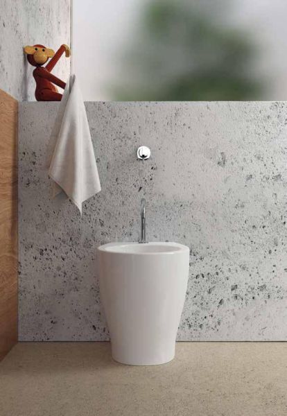 Set Sanitari Coprivaso Normale Filo parete Moderni Design Mascalzone CERAMICHEMIRANDA