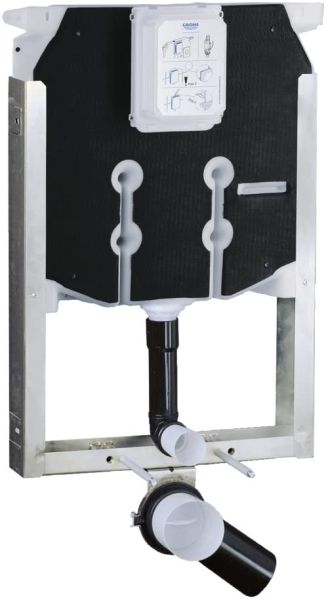 Grohe 38729000 Cassetta per Vaso Sospeso da 80 mm Uniset CERAMICHEMIRANDA