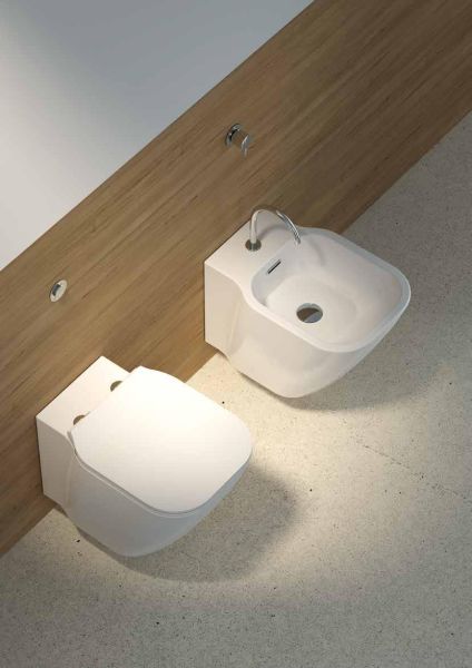 Bidet Sospeso Moderno Design F50 Special CERAMICHEMIRANDA