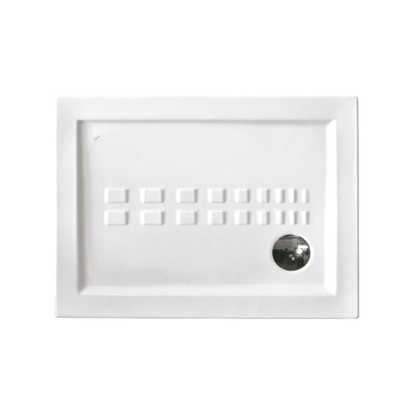 Piatto Doccia Ito 80x100 In Ceramica Slim H.5,5 Arredo Bagno Moderno CERAMICHEMIRANDA