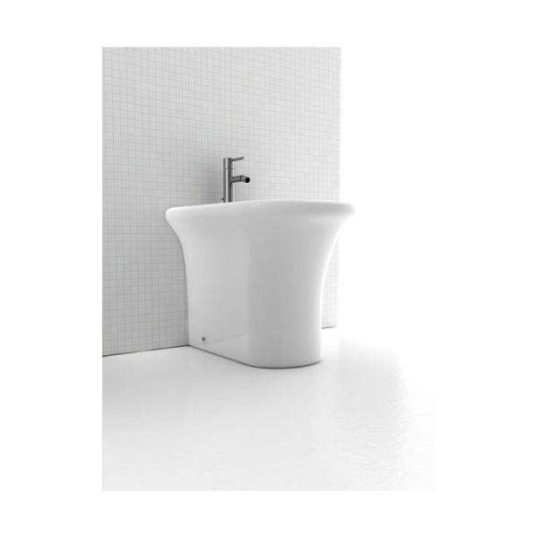 Bidet Filo Parete Moderno Design H2O CERAMICHEMIRANDA