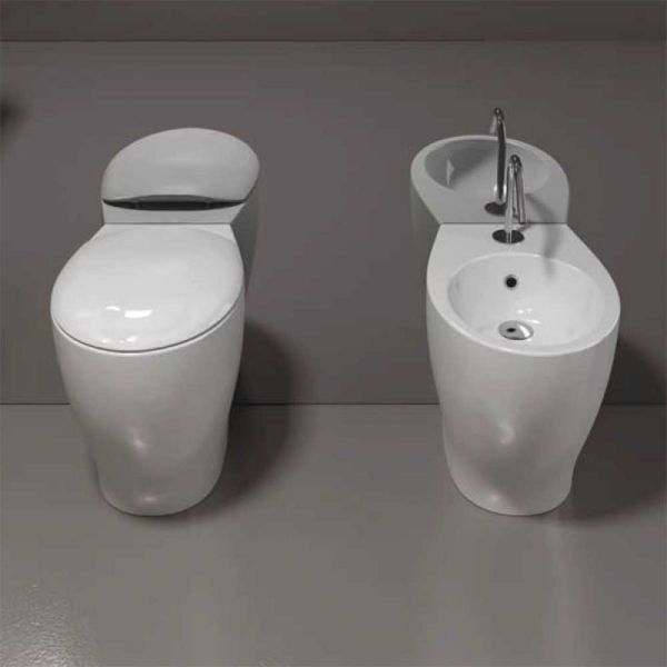 Bidet Moderno Filo Parete Design Mascalzone CERAMICHEMIRANDA