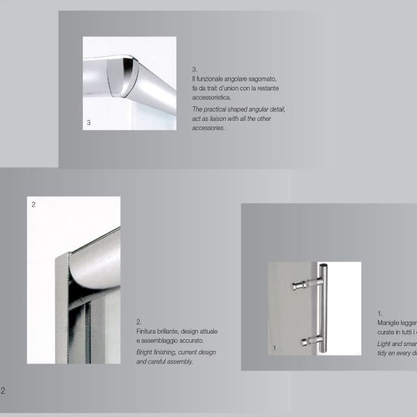 Box Doccia Angolare Bolle Cristallo Serigrafato 6MM 70X90 CERAMICHEMIRANDA