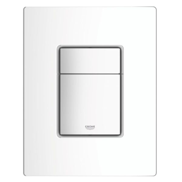 Cassetta Scarico Incasso Grohe 38863000 Completa Piastra Bianca Canotto CERAMICHEMIRANDA