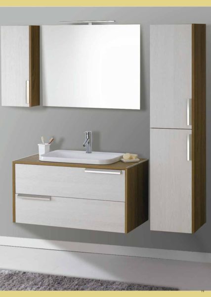 Pensile Moderno Arredo Bagno Boston100 CERAMICHEMIRANDA