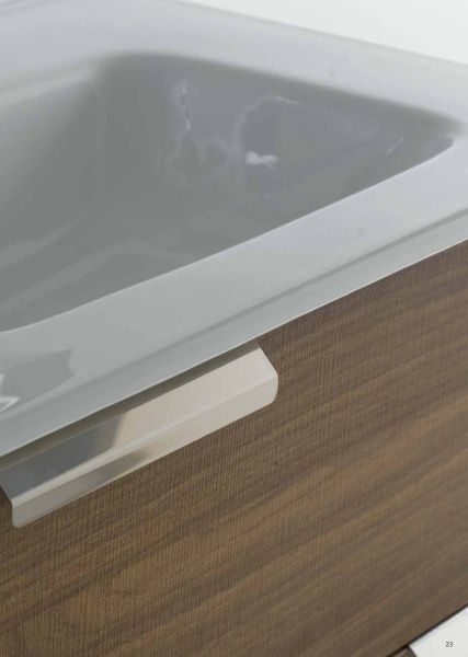 Set Mobile Lavabo Specchio LED Arredo Bagno Moderno Boston70 CERAMICHEMIRANDA