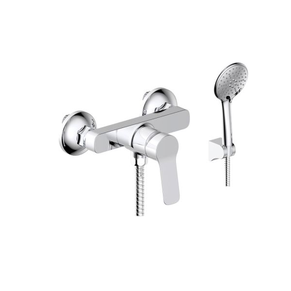 Miscelatore Doccia In Ottone Cromato Con Doccetta Rhio GME Arredo Bagno CERAMICHEMIRANDA