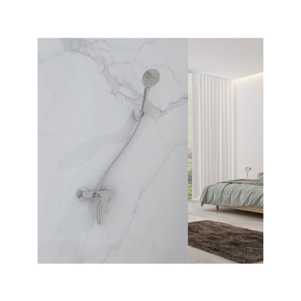 Miscelatore Doccia In Ottone Cromato Con Doccetta Rhio GME Arredo Bagno CERAMICHEMIRANDA