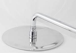 Soffione Super Slim Tondo Ø 20cm Acciaio Inox Braccio A Muro CERAMICHEMIRANDA