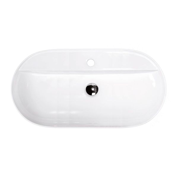 Lavabo Da Appoggio Bianco Althea Ceramica Key 60x40cm Arredo Bagno CERAMICHEMIRANDA