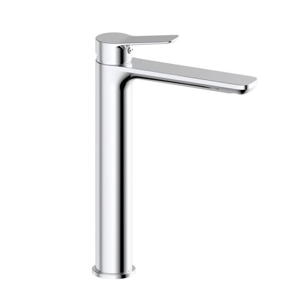 Rubinetto Miscelatore Per Lavabo Alto Ottone Cromato Rhio GME Arredo Bagno CERAMICHEMIRANDA