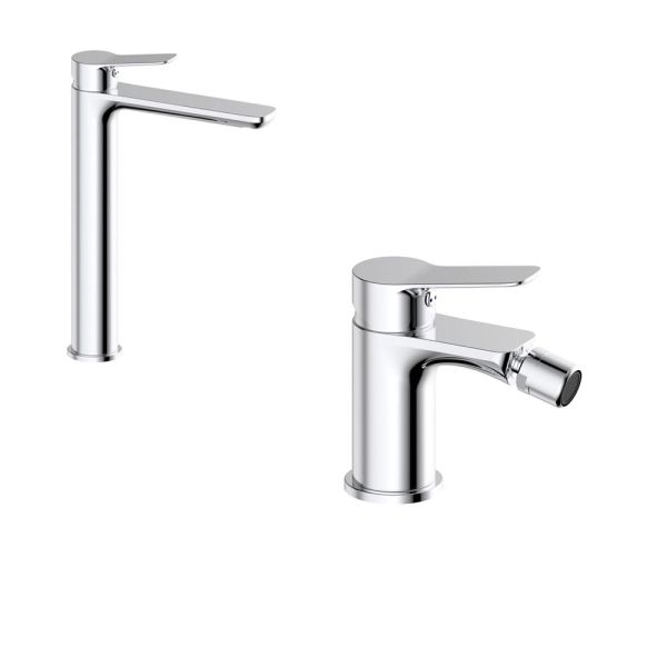 Rubinetto Miscelatore Bidet Ottone Cromato Rhio GME Arredo Bagno CERAMICHEMIRANDA