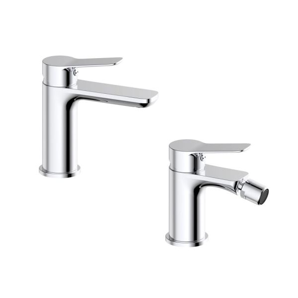 Rubinetto Miscelatore Lavabo Ottone Cromato Rhio GME Arredo Bagno CERAMICHEMIRANDA