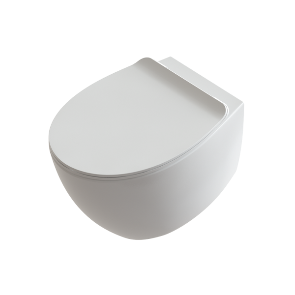 Set Sanitari Sospesi Coprivaso Slim Ammortizzato Moderni Gran Mascalzone CERAMICHEMIRANDA