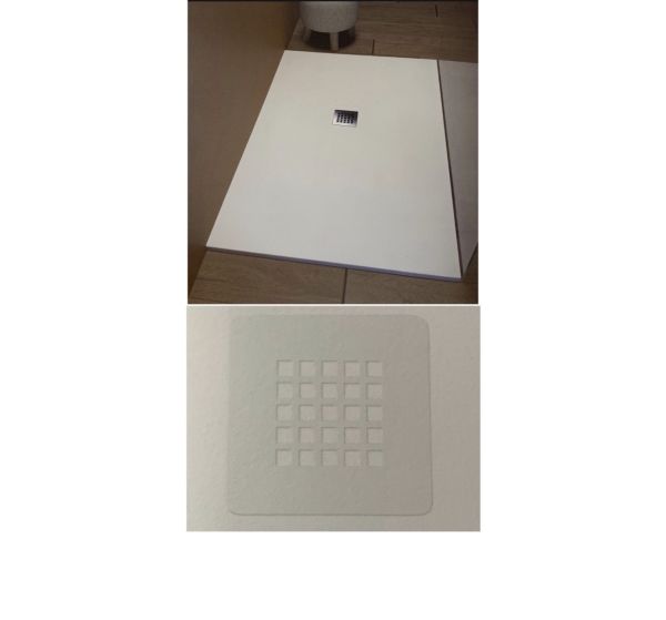 Griglia In Acciaio Inox In Tinta Piatto Doccia Flat Quadrata CERAMICHEMIRANDA