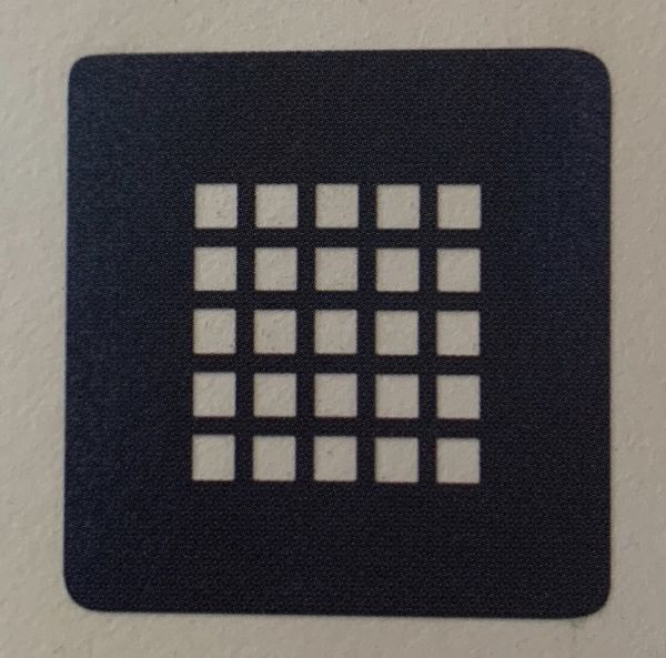 Griglia In Acciaio Inox In Tinta Piatto Doccia Flat Quadrata CERAMICHEMIRANDA