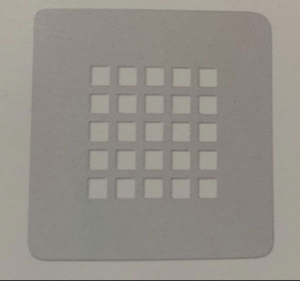 Griglia In Acciaio Inox In Tinta Piatto Doccia Flat Quadrata CERAMICHEMIRANDA