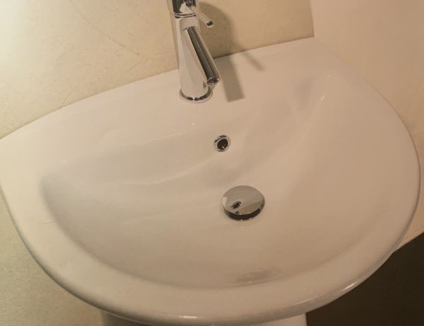 Lavabo Con Colonna 60x50 Sky Althea Bianco Arredo Bagno CERAMICHEMIRANDA