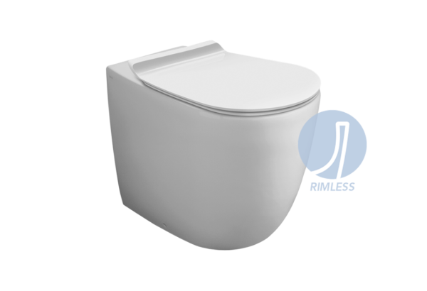 Vaso Senza Brida Moderno Filo Parete Design Vignoni Simas CERAMICHEMIRANDA