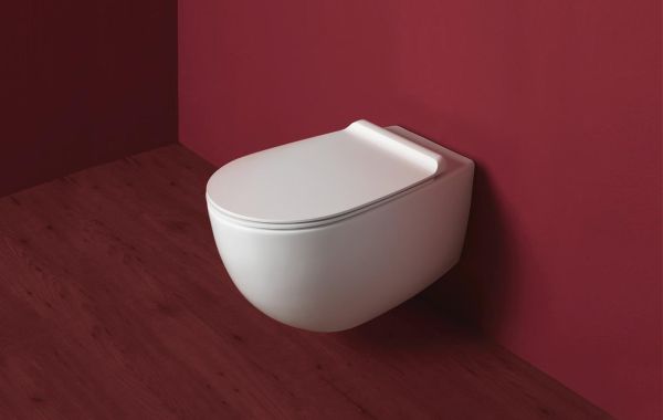 Vaso Moderno Senza Brida Sospeso Design Vignoni Simas CERAMICHEMIRANDA