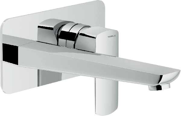 Miscelatore A Parete 200mm Acquaviva Nobili Parte Esterna Arredo Bagno Moderno CERAMICHEMIRANDA